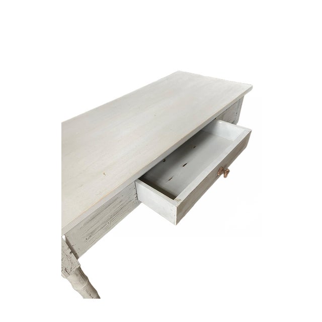 Traditional Restored Wooden Coffee Table For Sale - Image 3 of 4