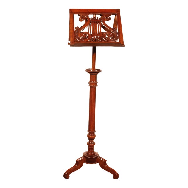 19th Century Mahogany Lectern For Sale