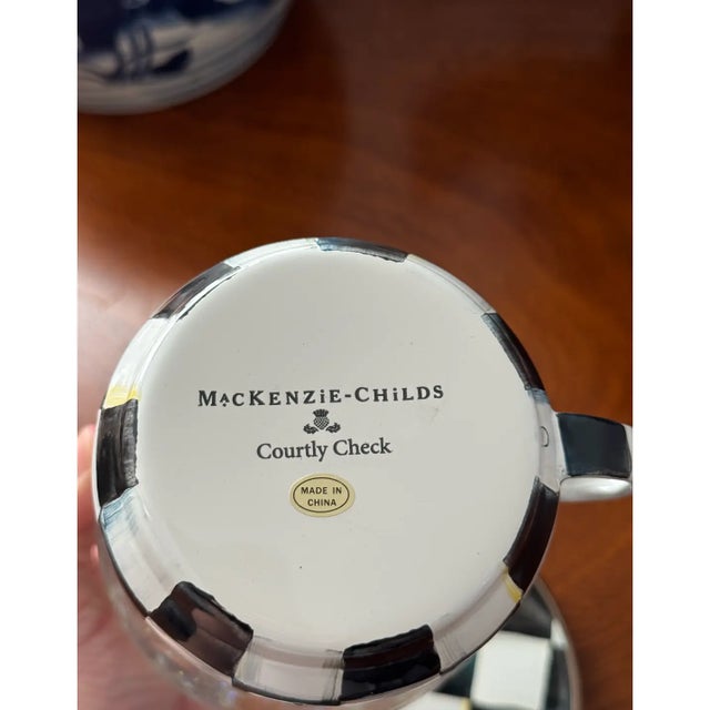 Mackenzie Childs Mackenzie Childs Christmas Holiday Collectible Sleigh Snow Globe For Sale - Image 4 of 6