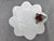 Ceramic 1980s Vintage Bordallo Pinheiro White Leaf Cherry Dish For Sale - Image 7 of 11