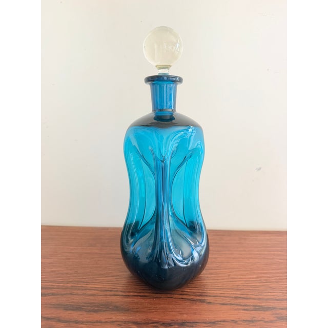 Liquor Decanter by Michael Bang for Holmegaard, 1970s For Sale - Image 6 of 8