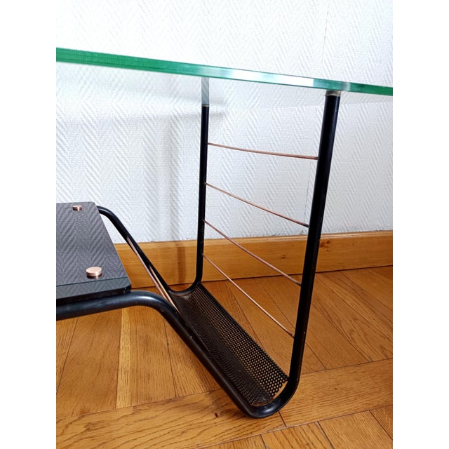 Coffee Table attributed to Pierre Guariche for Airborne, 1960 For Sale - Image 10 of 16