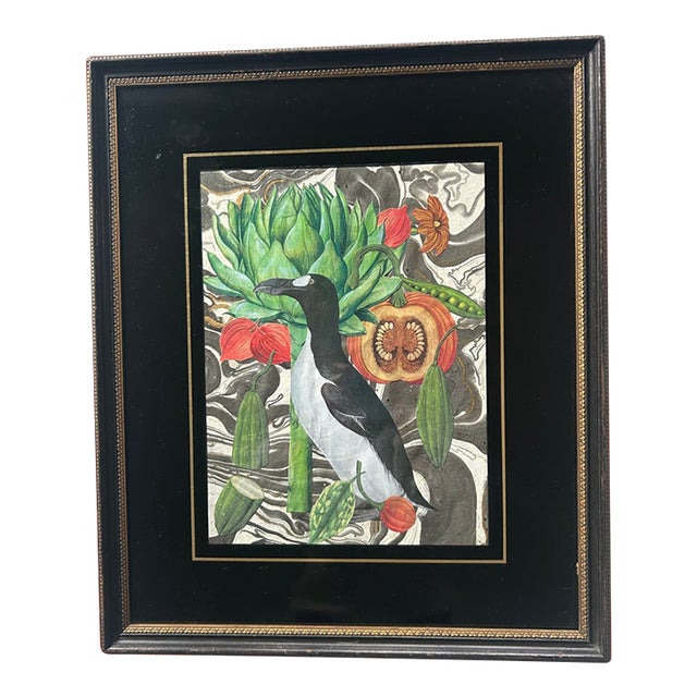 Handmade Botanical Collage For Sale