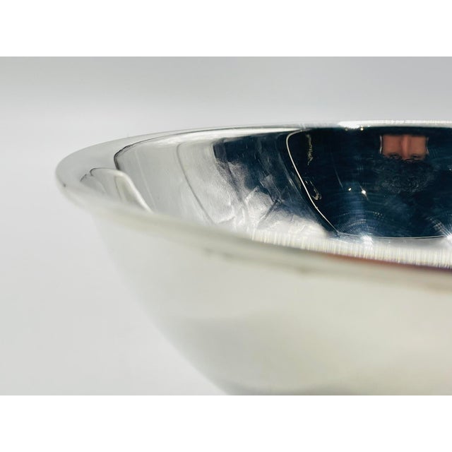 Los Castillo Silver Plate Malachite & Lapis Inlaid Bowl, Taxco, Mexico, 1960s For Sale - Image 15 of 18