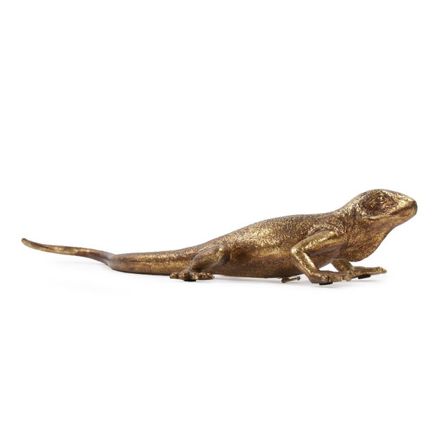 Golden Lizard Wall Decor For Sale In Chicago - Image 6 of 11