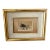 Edmund Blampied Pen Drawing of a Horse Matted and Framed in Gilt Frame For Sale