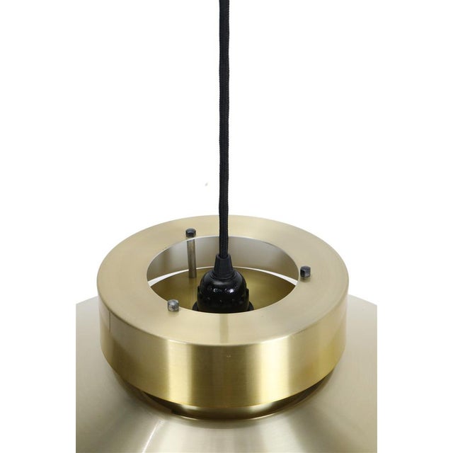 1970s Danish UFO Hanging Lamp from Lyskær Belysning, 1960s For Sale - Image 5 of 15