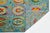 Contemporary Contemporary Vibrant Oushak-Style Hand-Knotted Turquoise & Jewel-Tone Wool Rug For Sale - Image 3 of 12