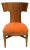 Art Deco Style Macassar Wood Klismos Chair - 1 of 2 Available For Sale
