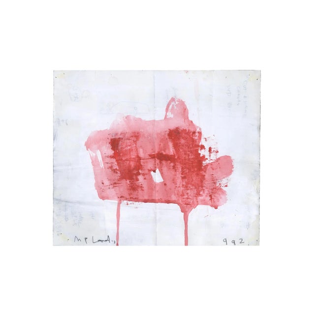 "Wd992" Abstract Work on Paper by M. P. Landis - Warehouse Drawing Series For Sale - Image 9 of 9