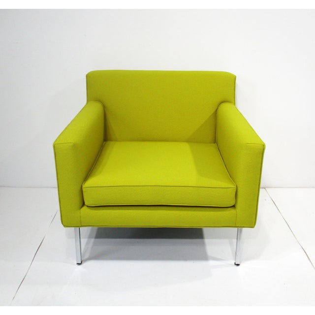Janet Rosenblum Mid Century Lounge Cube Chair in the Style of George Nelson For Sale - Image 10 of 10