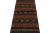 Traditional Vintage Afghan Tribal Kilim in Brown With Geometric Patterns, From Rug & Kilim For Sale - Image 3 of 7