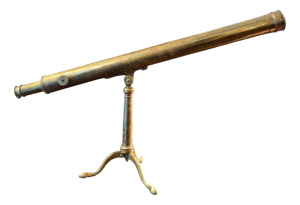 19th Century Brass Table Telescope, 1800s