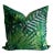 Contemporary Miami Palm Leaves Pillow Cover For Sale - Image 9 of 9