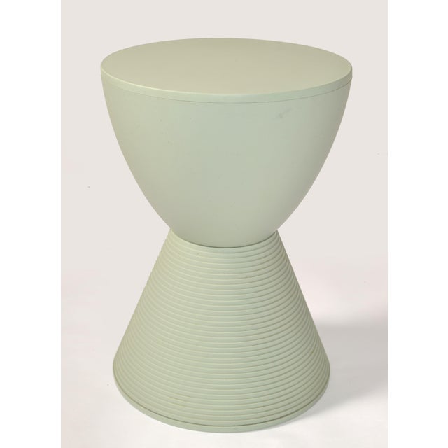 Plastic Vintage Philippe Starck Attributed Prince Aha Stool Kartell Fennel Green Mid-Century Modern For Sale - Image 7 of 12