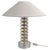 Mid-Century Modern Scandinavian Table Lamp with Orrefors Glass and Brass from Carl Fagerlund, 1960s For Sale - Image 10 of 10