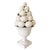 Ceramic Vintage Portuguese Creamware Crackle Glaze Lemon Topiary for for Great City Traders San Francisco For Sale - Image 7 of 13