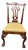 Statton Olde Towne Mahogany Claw & Ball Side Chair For Sale
