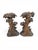Antique Black Forest Carved Wooden Hunting Candlesticks, 1880, Set of 2 For Sale - Image 6 of 13