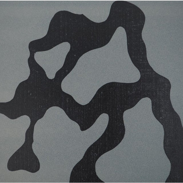Modern Jean Arp, Relief, 1954, Original Woodcut For Sale - Image 3 of 6