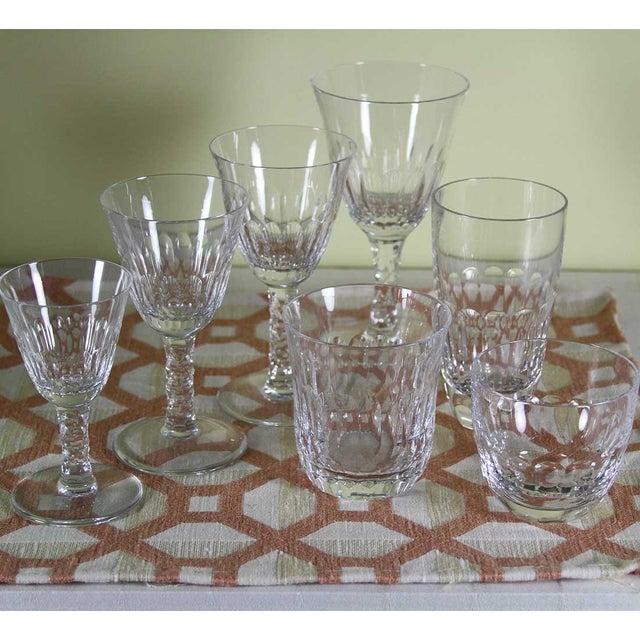 1990s Exquisite 5 Pc Crystal Set Designed for Renwick & Clarke For Sale - Image 9 of 18