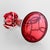 Antique Art Nouveau Cranberry Glass & Silver Overlay Vase For Sale - Image 13 of 13
