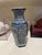 1990s 1990s Blue and White Floral Vase For Sale - Image 5 of 5