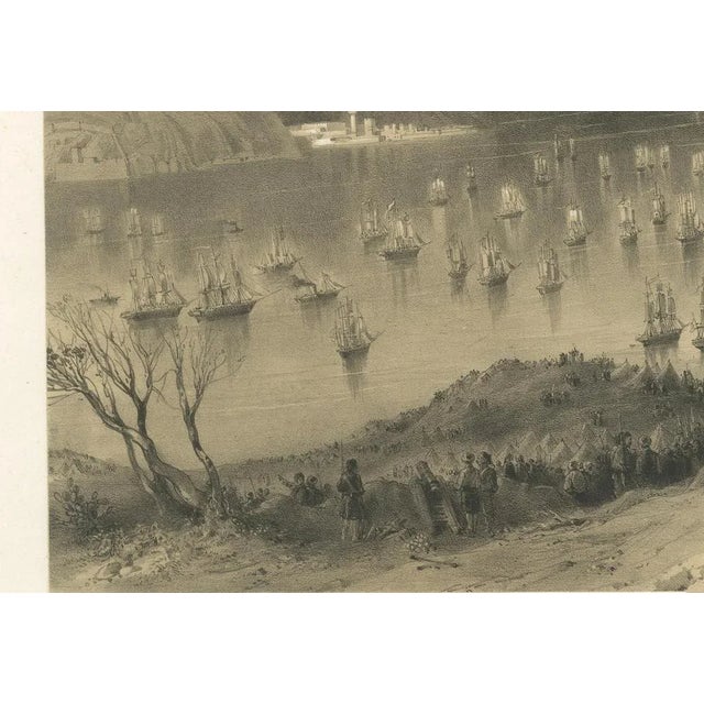Provost, Anglo-French Fleet Entering the Black Sea from the Bosphorus, Crimean War, 1854, Print For Sale - Image 4 of 10