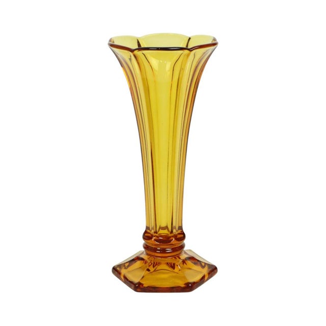 Small Art Deco Luxval Vase from Val Saint Lambert, 1930s For Sale - Image 8 of 13