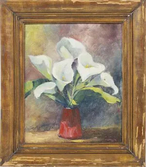 Jose Bastos, Still Life, Oil on Canvas