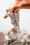 Silver Late 20th Century Martin Mendoza “Leopard Warrior” Monumental Plata Artistica .999 Silver Clad Aztec Warrior Sculpture for D’Argenta For Sale - Image 8 of 11