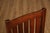 L&JG Stickley Antique Set Of Six U-Back Oak Dining Chairs Model #820 For Sale - Image 9 of 18