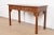 Baker Furniture Historic Charleston Georgian Carved Mahogany Writing Desk or Console Table, Newly Refinished For Sale - Image 12 of 14