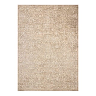 Chris Loves Julia x Loloi Palma Bark / Natural 2'-7" x 12'-0" Runner Rug For Sale