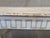 White Antique French Rustic Painted Pine and Hardwood Console Table With Greek Key Motif For Sale - Image 8 of 17