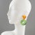 This is part of Chairish’s Costume Jewelry assortment. Stylish Lucite clip-on earrings designed by Harriet Bauknight for...