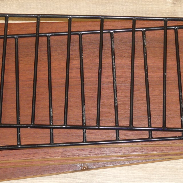 Swedish String Shelving Unit with Teak Shelves by Nisse Strinning for String, 1960s For Sale - Image 15 of 18