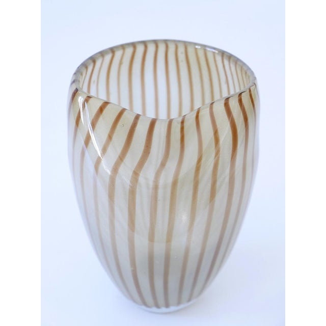 Mid-Century Modern Murano Glass Vase, Italy, 1960s For Sale - Image 12 of 18