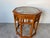 Vintage Burnt Bamboo Octagonal Brighton Pavilion-Style Side Table For Sale - Image 12 of 12