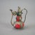Early 20th Century Chinese Porcelain Miniature Teapot with Silver-Tone Overlay, Early 20th Century For Sale - Image 5 of 7
