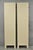 Vintage Oriental Fretwork Bone Lacquer Upholstered 6 Panel Room Divider Screen For Sale - Image 17 of 18