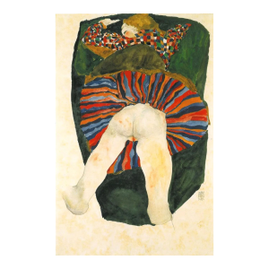 1981 Egon Schiele 11 Erotic Drawings Reclining Semi Nude
