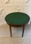 Antique Georgian Mahogany Demi Lune Console Table and Fold Over Card Games Table, 1800 For Sale - Image 6 of 11