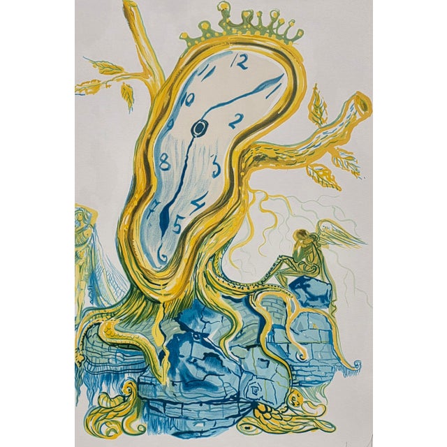 ARTIST: Salvador Dali TITLE: Time Stillness of Time MEDIUM: Lithograph SIGNED: Hand Signed by Salvador Dali PUBLISHER:...