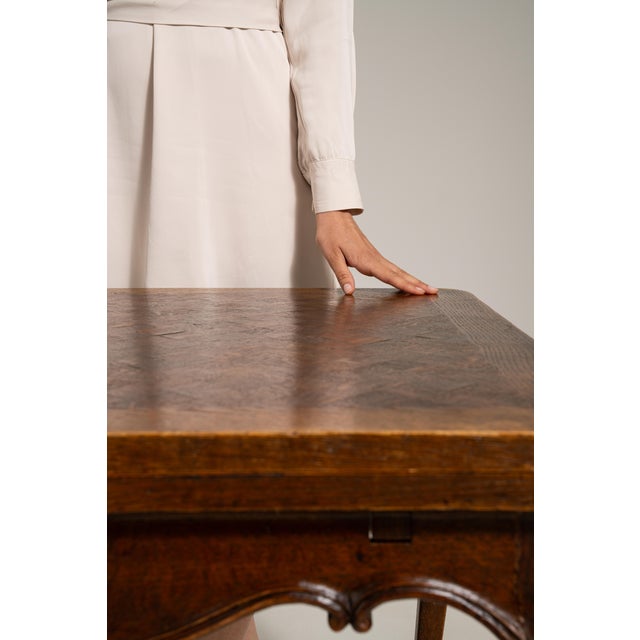 Mid 20th Century Louis XV Expanding Side Table For Sale - Image 12 of 14