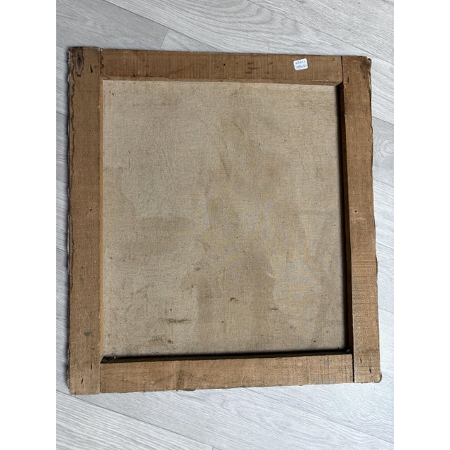 Fabre, Portrait of a Young Girl with a Doll, 1890s-1900s, Oil on Canvas For Sale - Image 3 of 4