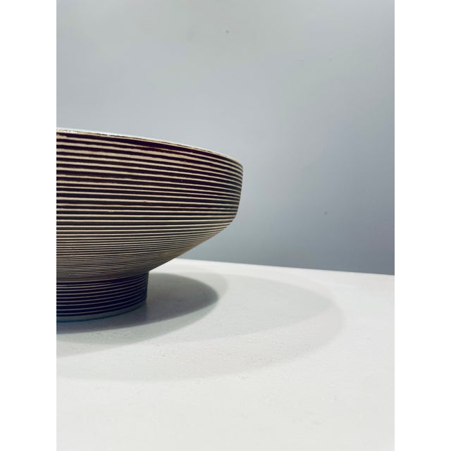 Mid-Century Modern Mid-Century Modern Bowl by Carl Harry Ståhlhane for Rörstrand, 1950s For Sale - Image 3 of 6