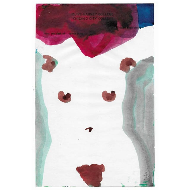 Figurative 1970s James Bone Female Nude Watercolor For Sale - Image 3 of 3