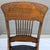 Antique American Victorian Oak Chairs Leather Seats Spindle Back For Sale - Image 4 of 18