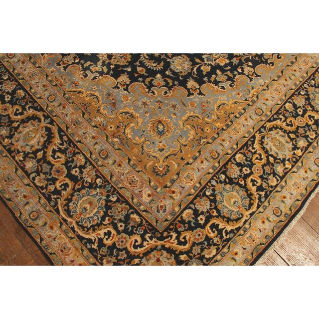 Large Hand-Knotted Middle Eastern Rug For Sale - Image 9 of 11